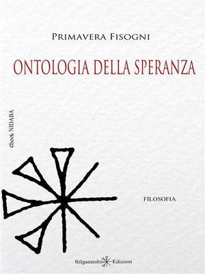 cover image of Ontologia della speranza